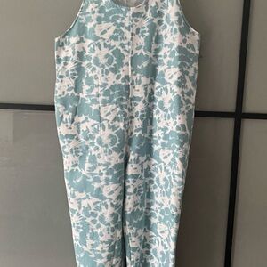 Colsie Blue and White Tie-Dye Apparel